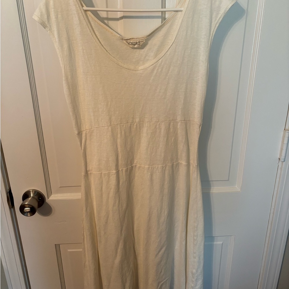 Sweet Skins Hemp Tank Dress in White